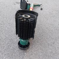 spazzola elettrica pulisci marciapiedi parkside 