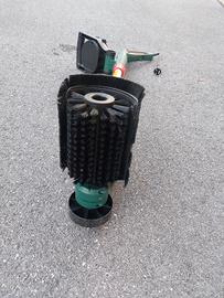 spazzola elettrica pulisci marciapiedi parkside 