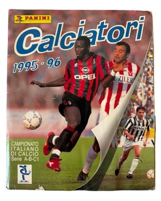Album PANINI CALCIATORI 1995-96 COMPLETO