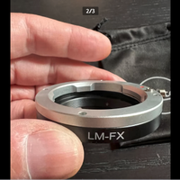 Adattatore da leica M a fujifilm fuji