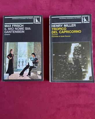 Max Frisch e Henry Miller 2 libri Tropico del Capr