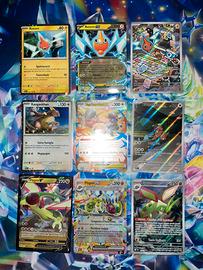 Lotto carte Pokémon vari set ita nm