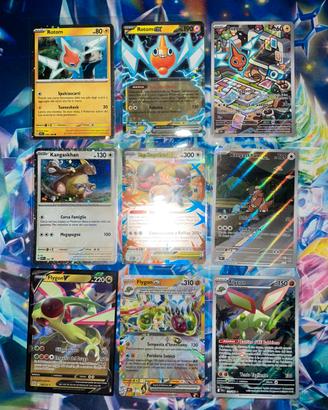 Lotto carte Pokémon vari set ita nm