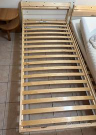 Struttura letto, pino/Luröy