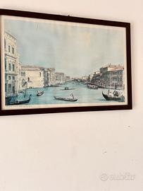 Stampa Canaletto CanalGrande