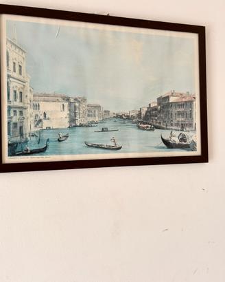 Stampa Canaletto CanalGrande
