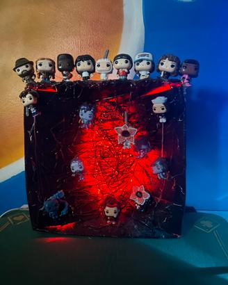 Decorazione artigianale a tema Stranger Things