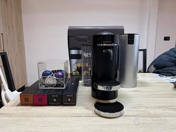 Macchina Caffè Nespresso Vertuo Plus Deluxe D Nera - Elettrodomestici In  vendita a Bologna