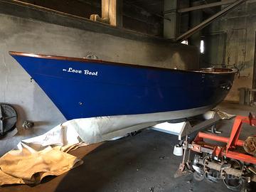 Gozzo sorrentino tutto ponte di 6 mt