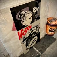 Quadro cristallo Diabolik