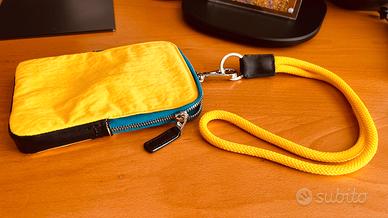 HOGAN Porta Cellulare e Carte di Credito (Giallo)