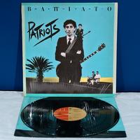 Franco Battiato PATRIOTS LP *EX/EX-* Vinile 1980