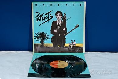 Franco Battiato PATRIOTS LP *EX/EX-* Vinile 1980