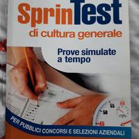 Libro sprintest test cultura generale concorsi