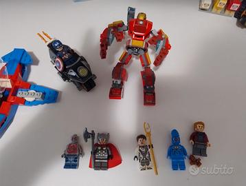 Piccola collezione lego Avengers
