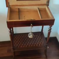 ANTICO TAVOLINO TOELETTA CON RIBALTINA