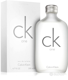 Calvin Klein Ck One Eau De Toilette Spray 200 ml