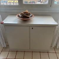 Mobile bianco laccato 2 sportelli