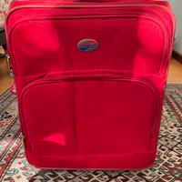 Valigia trolley rossa