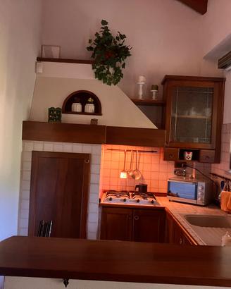 Cucina completa in legno massello