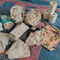 Set 20 Pannolini lavabili Popolini completo plus