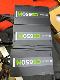 N. 3 alimentatori Corsair CS650M