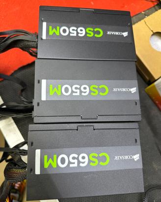 N. 3 alimentatori Corsair CS650M