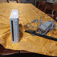 Console Wii, barra sensore e cavi