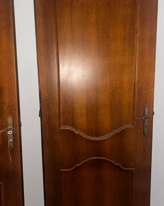 7 porte in legno complete