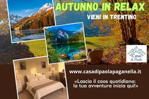 Casa vacanze autunno in Trentino