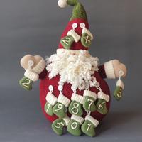 babbo Natale Datario h 40 cm