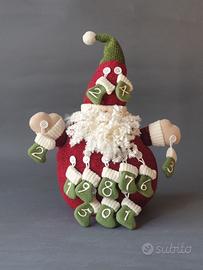 babbo Natale Datario h 40 cm