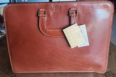 Cartella professionale portadocumenti in pelle