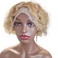 parrucca naturale ondulato corte 