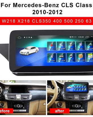 Autoradio navigatore mercedes cls android dal 2012