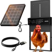 Porta Automatica Pollaio Solare