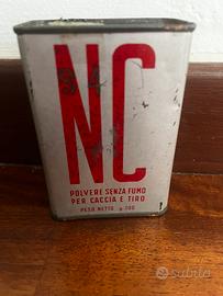 scatola di latta polvere da sparo sipe mc