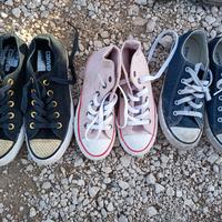 Tre paia di converse