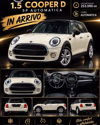 Mini Cooper D 1.5 5p auto