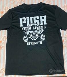 maglietta bodybuilding