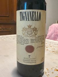 TIGNANELLO 94 un pezzo di storia del vino italiano