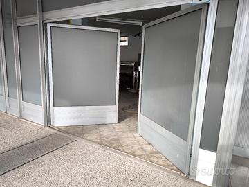 portone in alluminio