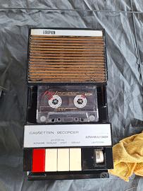 lettore audio cassette vintage Europhone
