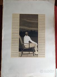 Litografia Tonelli, Donna alla finestra