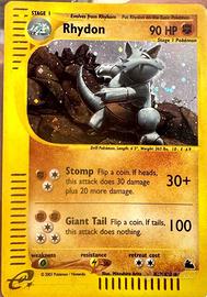 Rhydon H27 Holo carta Pokemon