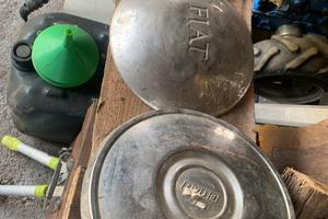 Copri cerchioni marca FIAT molto vintage
