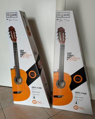 Chitarra classica OQAN QGC-5 KIDS bambino COPPIA