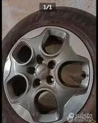 4 cerchi  16 jeep renegade perfetti
