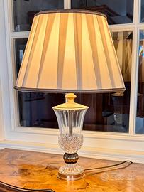 Lume da tavolo in cristallo