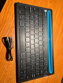 Tastiera Bluetooth con batteria ricaricabile